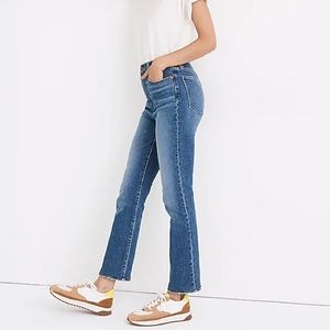 Madewell Slim Demi Boot Jeans in Northaven Wash